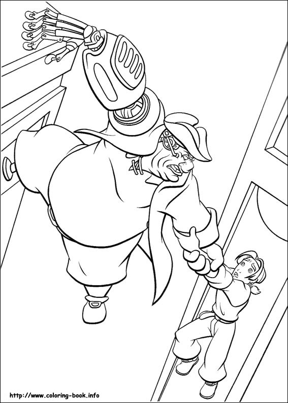 Treasure Planet coloring picture